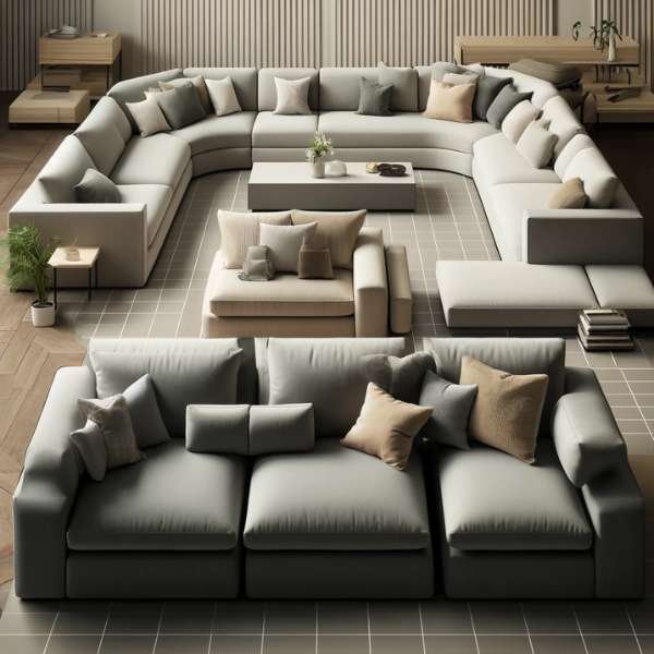 Understanding Your Sectional Sofa’s Shape and Size Arrange Throw Pillows On A Sectional Sofa