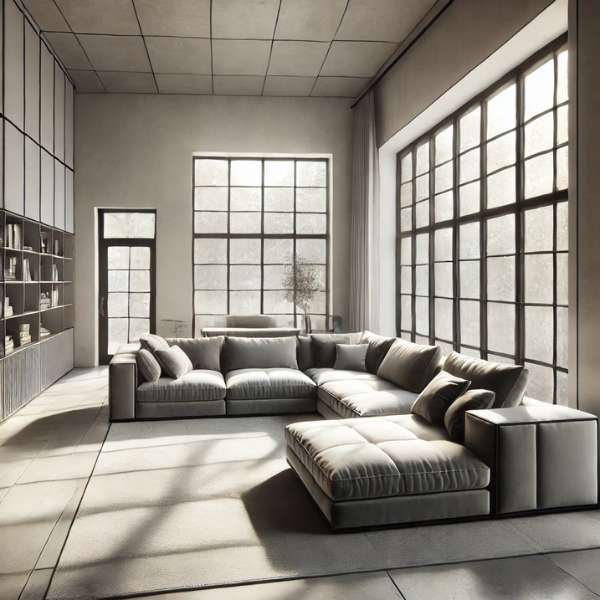 Arranging a Sectional Sofa Around Windows and Doors: Navigating Architectural Challenges