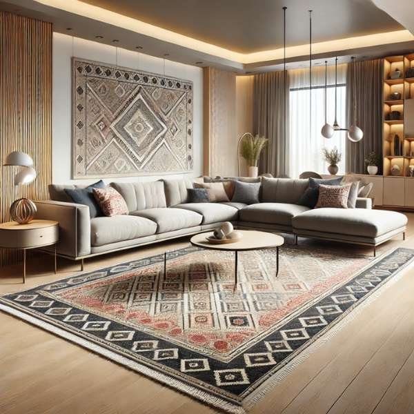 Utilizing Rugs to Anchor Your Sectional Sofa: Grounding Your Design