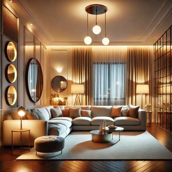 Using Lighting to Accentuate Your Sectional Sofa: Setting the Mood with Illumination