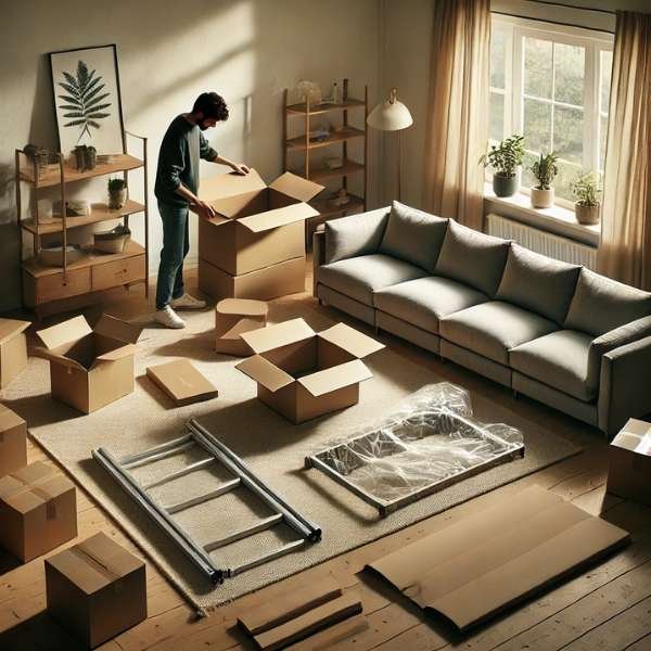 Safely Unboxing Your Sectional Sofa: Tips and Tricks