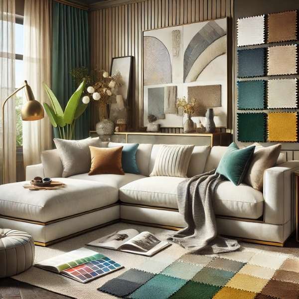 The Art of Color Coordination: Choosing the Right Fabric for Your Sectional Sofa