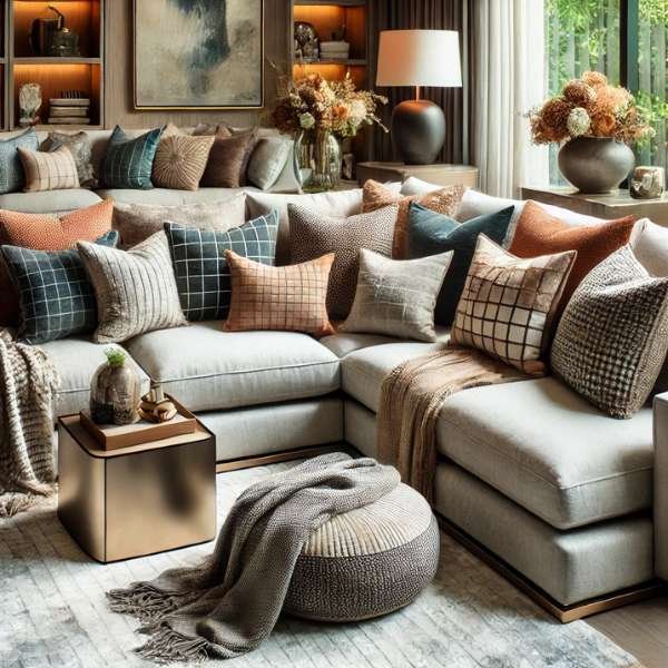 Finishing Touches: Elevating Your Sectional Sofa with Accent Pillows and Throws