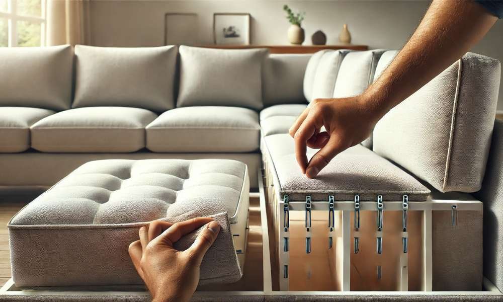 How To Disconnect A Sectional Sofa With Pins