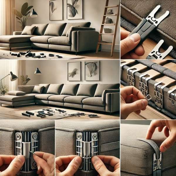 Alternative Ways to Disassemble a Sectional Sofa