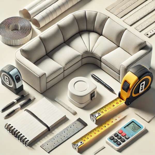 Essential Tools for Measuring a Curved Sectional Sofa