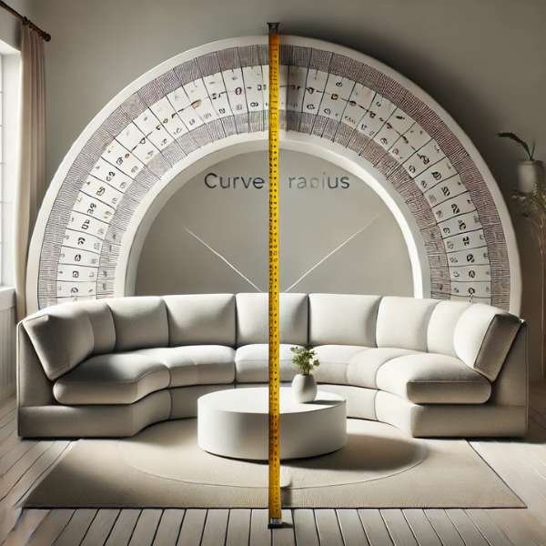 Explaining Curve Radius in Sectional Sofas