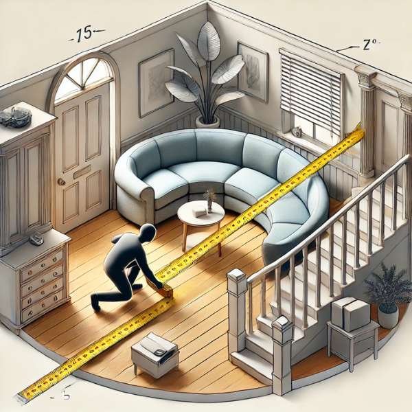 How to Measure Your Doorways Before Moving In The Sofa