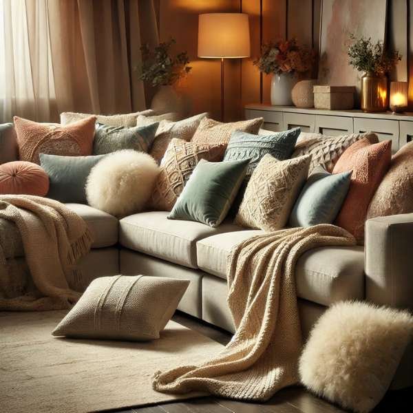 Accessorizing Your Sectional with Cushions and Throws Put Together A Sectional Sofa