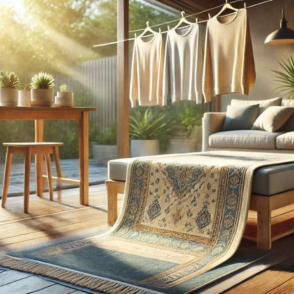 Best Practices for Air Drying a Rug Without Warping