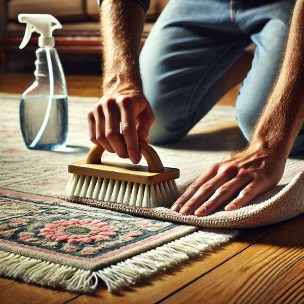 Why Cleaning Area Rugs on Hardwood Floors Requires Special Care