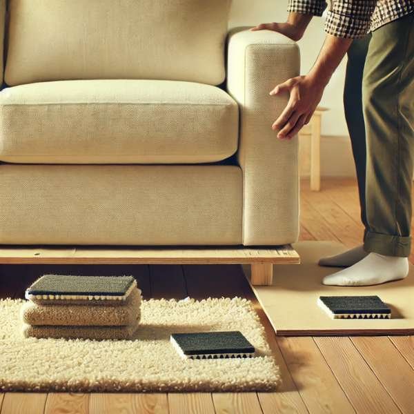 How to Safely Move Furniture Off the Rug Without Scratching the Hardwood Floor