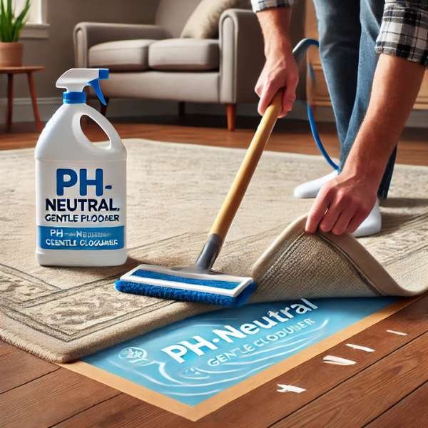 Preventing Damage to Hardwood Floors from Rugs and Cleaning Products