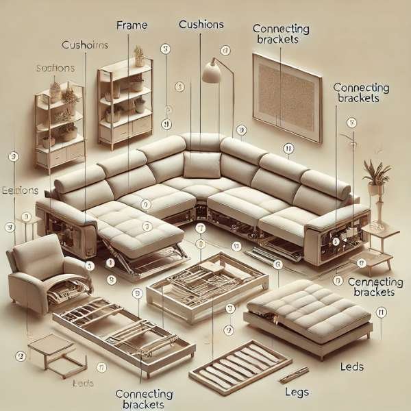 Key Components of a Sectional Sofa You Should Know