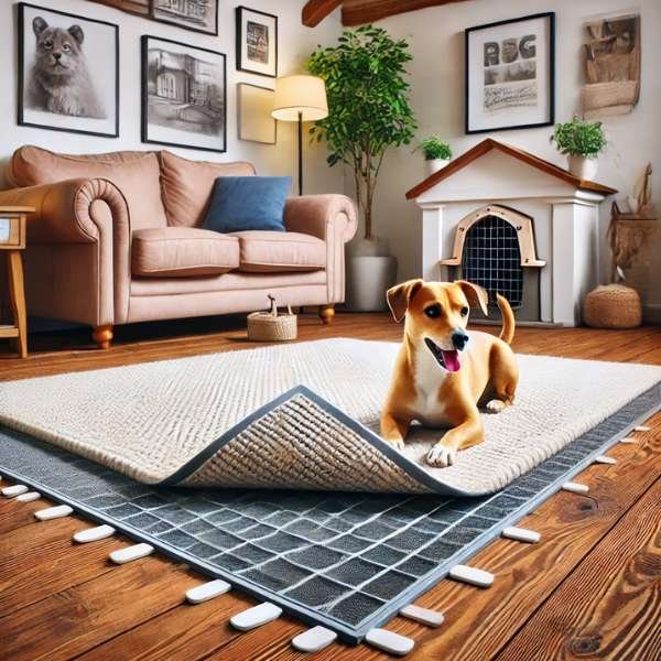 Preventing Slips: Pet-Friendly Tips for Rug Stability Keep Rug Corners Down On Hardwood Floors