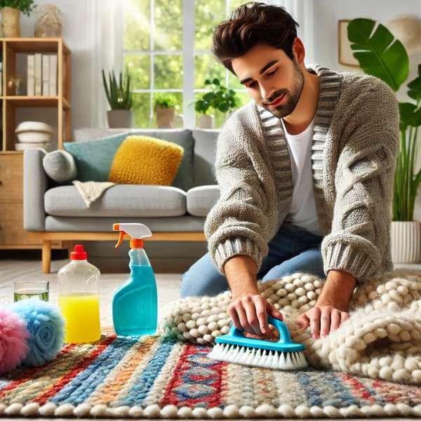 The Benefits of Cleaning a Wool Rug at Home