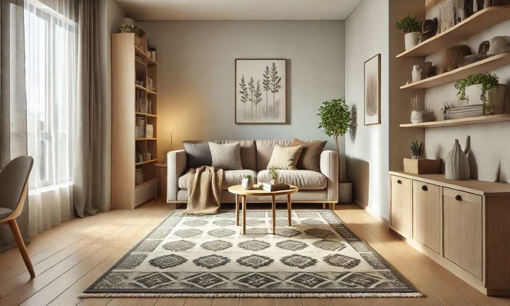 How to Place a Rug in a Small Living Room