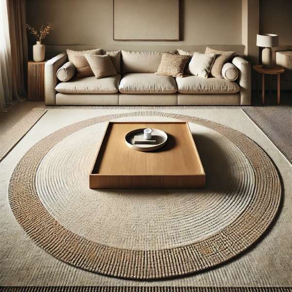 How to Center a Rug Under a Coffee Table for a Cohesive Look