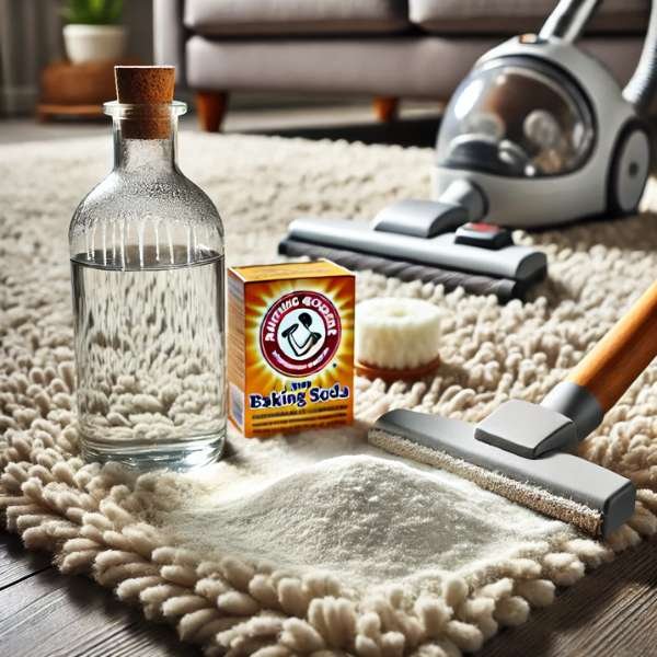 The Power of Vinegar and Baking Soda for Rug Cleaning