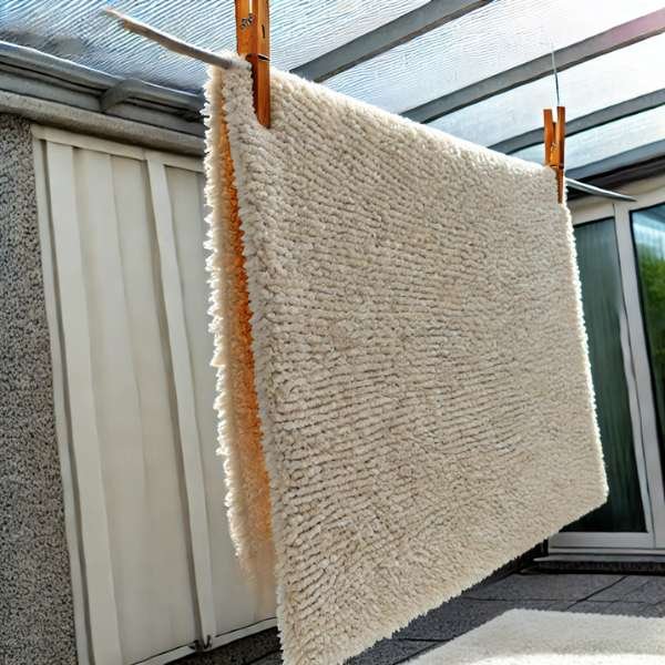 The Importance of Drying: How to Air Dry a Fluffy Rug Correctly