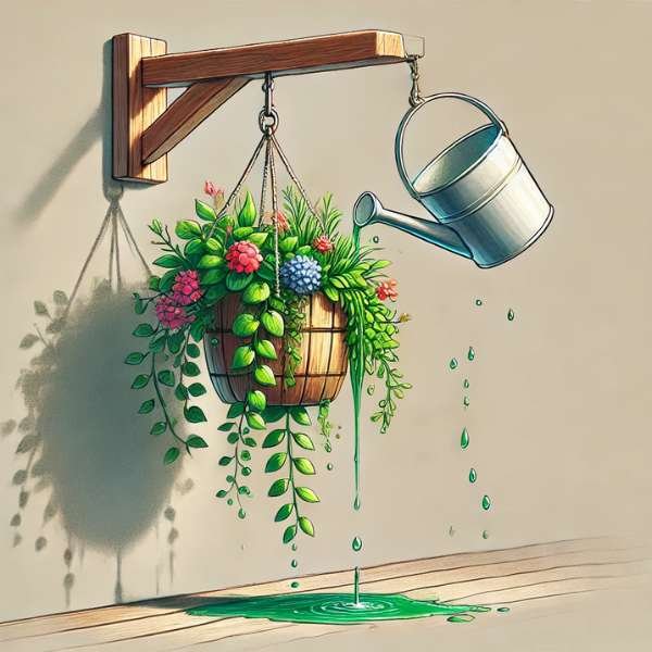 How to Properly Position Your Hanging Plants for Easy Watering