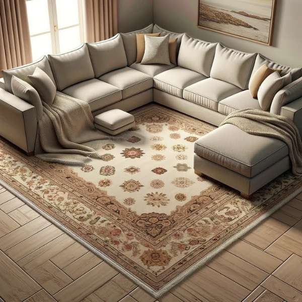 Common Pitfalls in Rug Placement Place A Rug Under A Sectional Sofa