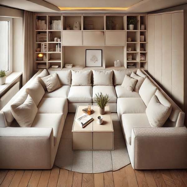 U-Shaped Sectionals: Versatility in a Small Package