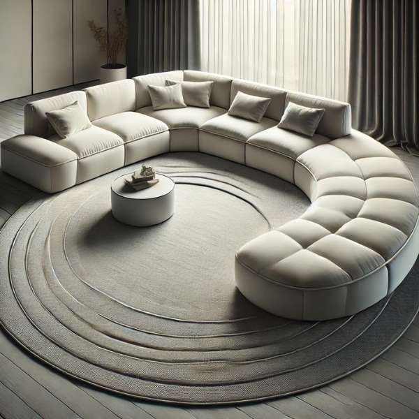 Curved Sectionals: Embracing the Curve