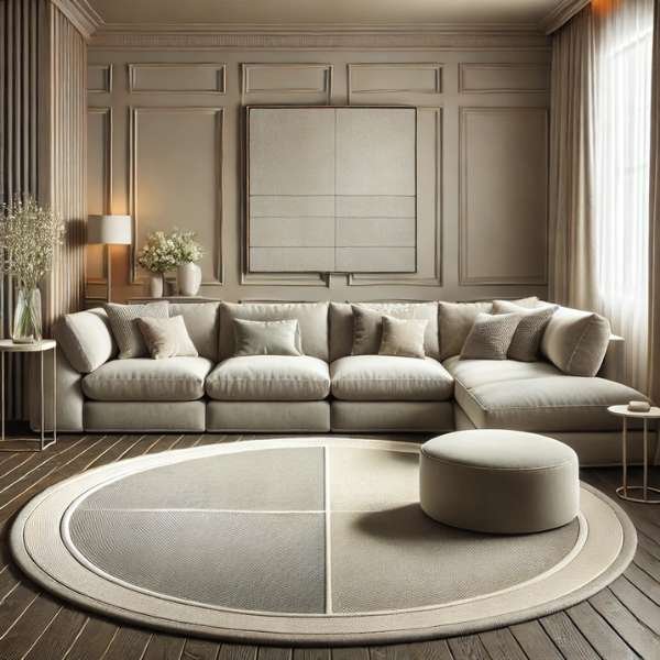 Round Rugs: Softening the Space