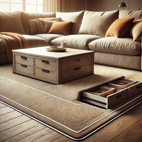 Ensuring Comfort and Accessibility Place A Rug Under A Sectional Sofa