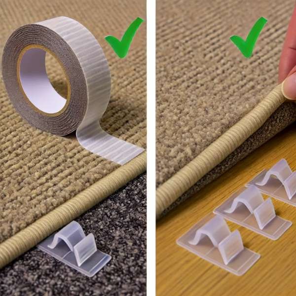 Double-Sided Carpet Tape vs. Rug Grippers: Which Works Best?