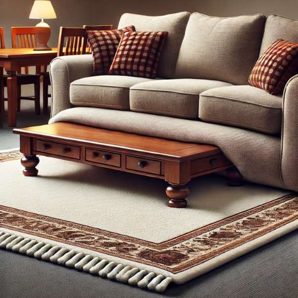 How Heavy Furniture Can Enhance Rug Stability