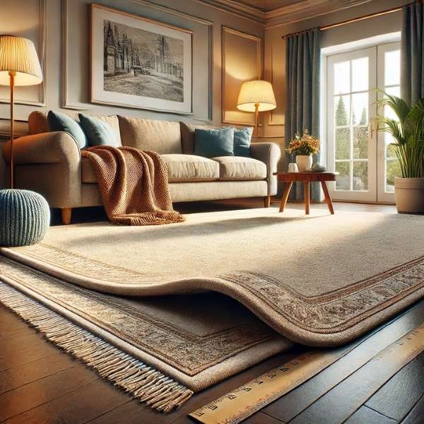 Choosing the Wrong Size Rug for Your Space Secure Area Rug On Top Of Carpet