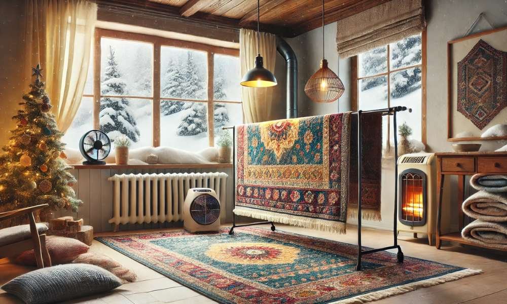 How To Dry A Large Area Rug In Winter