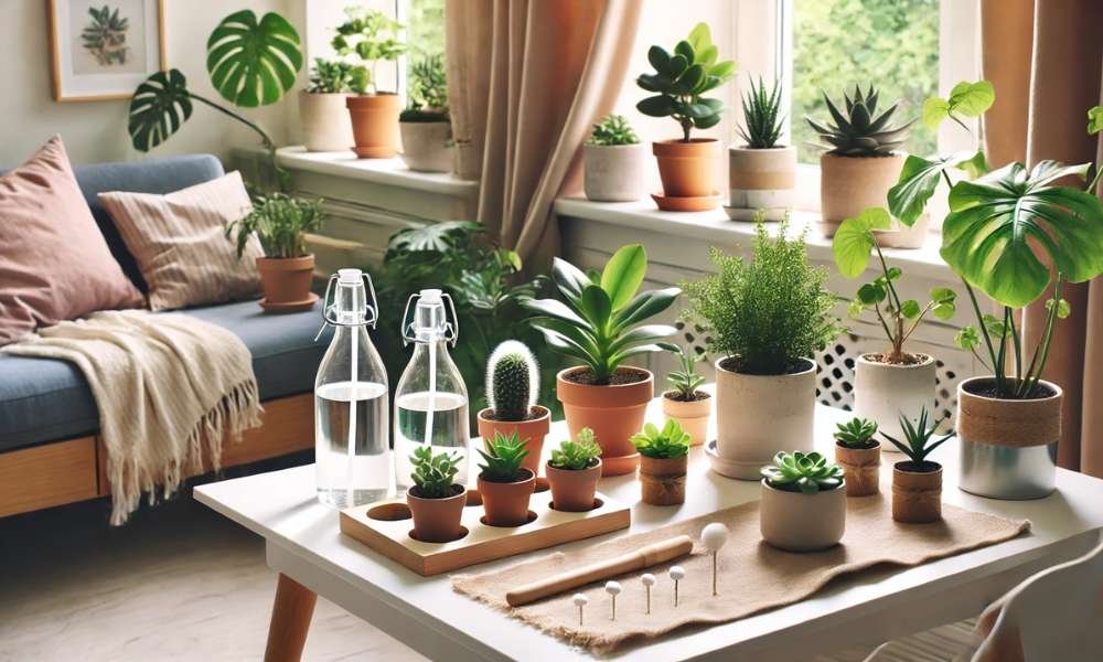 How to Water Indoor Plants While on Vacation