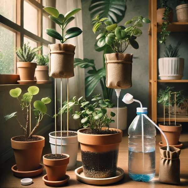 DIY Self-Watering Methods for Indoor Plants