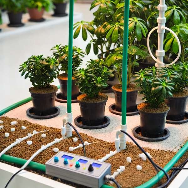 Setting Up an Indoor Plant Drip Irrigation System