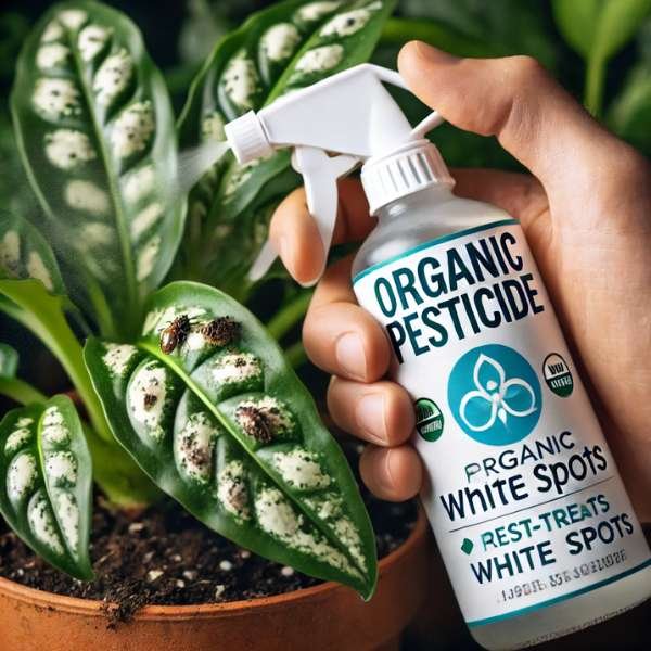 Pesticides for Pest-Related White Spots Get Rid of White Spots on Indoor Plants