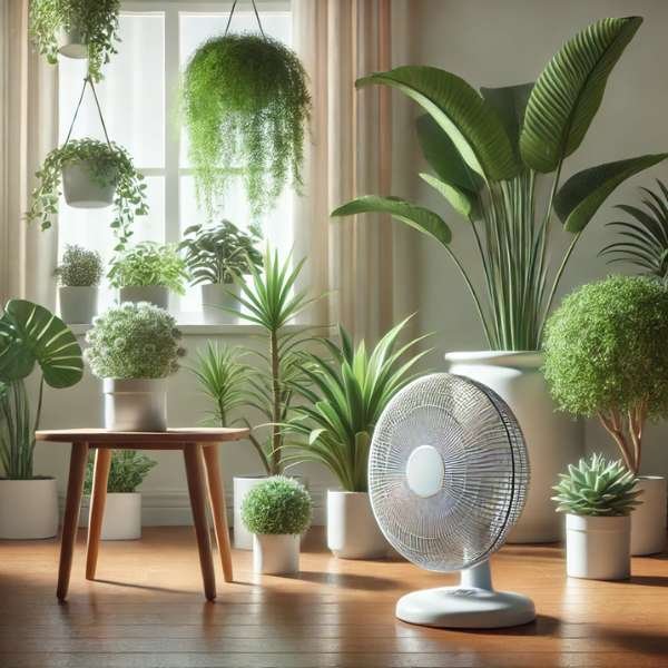 Improving Air Circulation Get Rid of White Spots on Indoor Plants