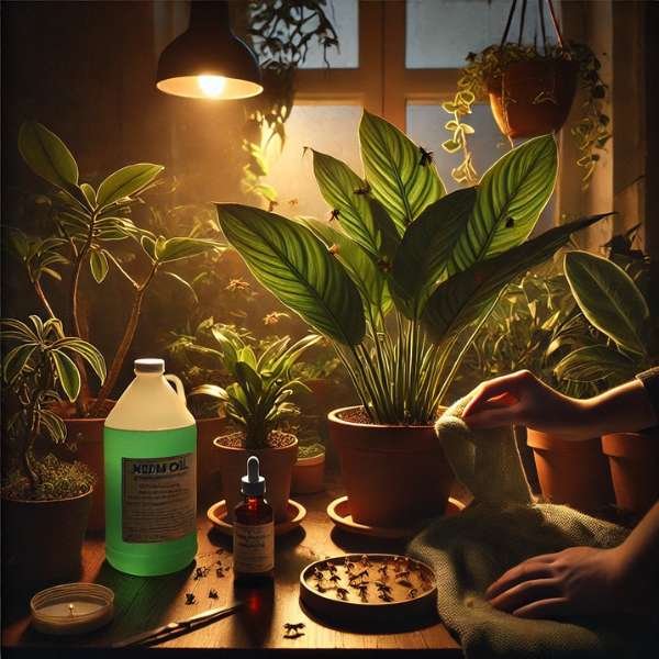 How to Prevent and Treat Pests on Indoor Plants Without Sunlight