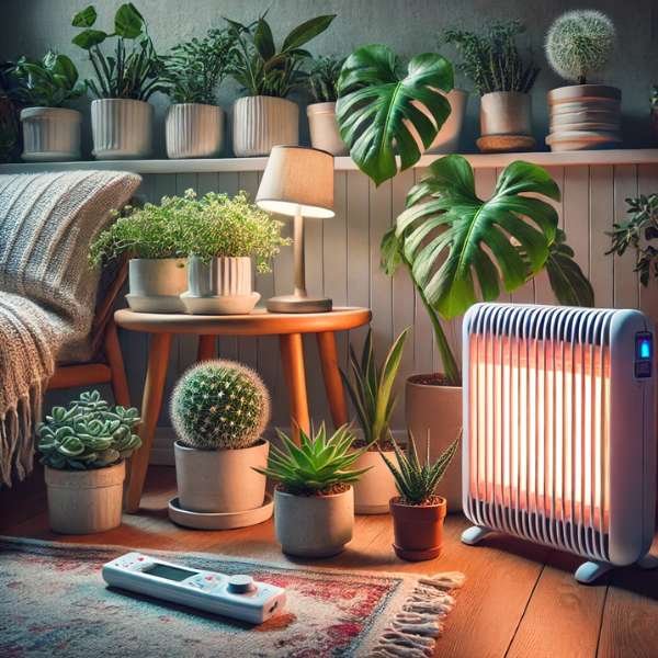 How to Use Space Heaters Without Damaging Your Plants