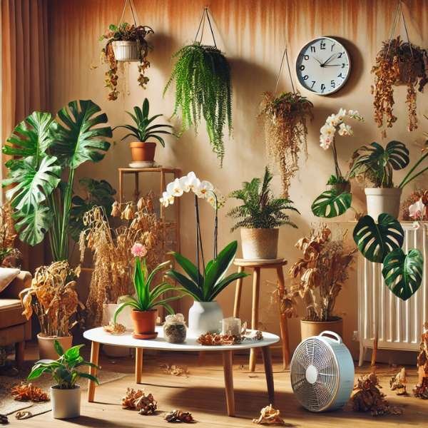 How Low Humidity Affects Indoor Plants in Winter