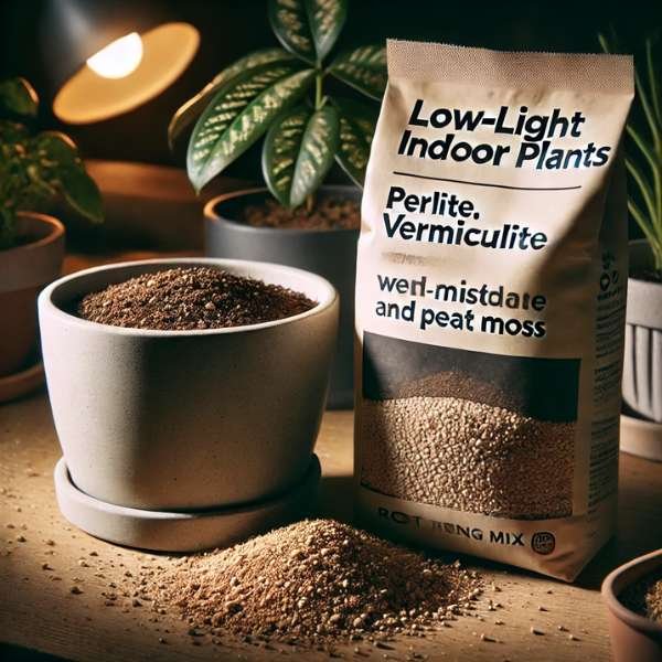 Choosing the Right Potting Mix for Low-Light Plants